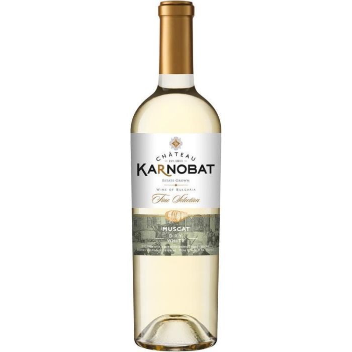 Вино Шато Карнобат Мускат - 0,750 л.