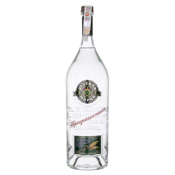 Водка Green Mark / Зельоная Марка - 1,000 л.