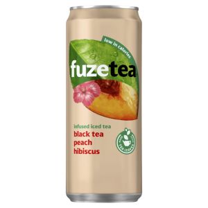 Fuze Tea / Фюз Тий Праскова и Хибискус КЕН - 0,330 л.