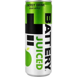 Battery / Батери Енергийна напитка с вкус на Ябълка - 0,250 л.