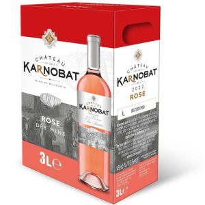 Вино Шато Карнобат Розе - 3,000 л.