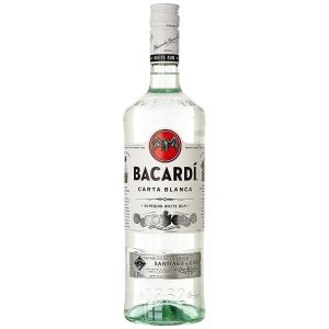 Бял Ром Бакарди / Bacardi - 1,000 л.