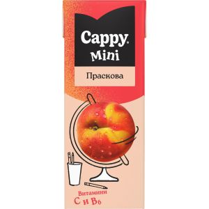 Cappy / Капи MINI Праскова - 0,200 л.