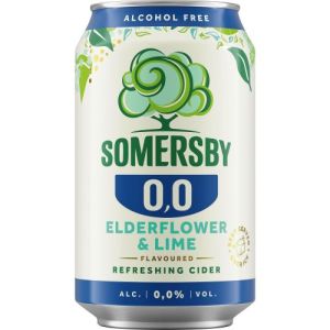 Somersby / Самърсби Бъз и Лайм 0.00% КЕН - 0,330 л. 