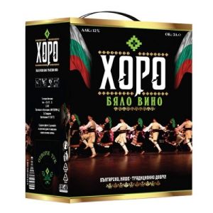 Бяло вино ХОРО - 3,000 л.