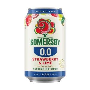 Somersby / Самърсби Ягода и Лайм 0.0% КЕН - 0,330 l.
