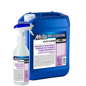 Medix / Медикс Препарат за Почистване на Стъкло GCL 200 - 5,000 л.