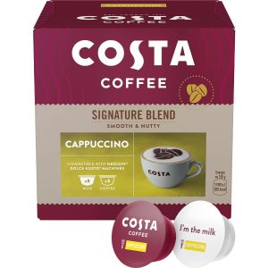 Кафе на Капсули Costa Coffe Cappuccino - 16 бр./ кутия