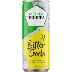 Мента Пещера Bitter Soda / Битер Сода КЕН - 0,330 л. 