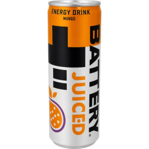 Battery / Батери Енергийна напитка с вкус на Манго - 0,250 л.