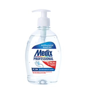 Medix / Медикс Антибактериален Гел с Помпа PC 504 - 0,400 л.