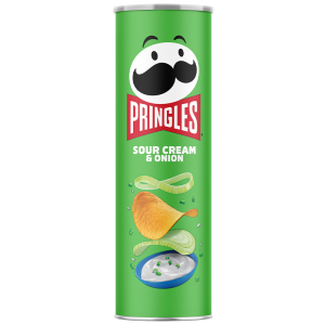Чипс ПРИНГЪЛС / PRINGLES Сметана и лук