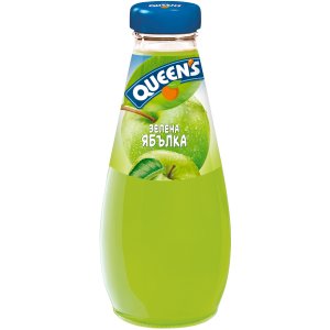 Queens / Куинс Зелена Ябълка - 0,250 л.