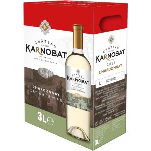 Вино Шато Карнобат Шардоне - 3,000 л.