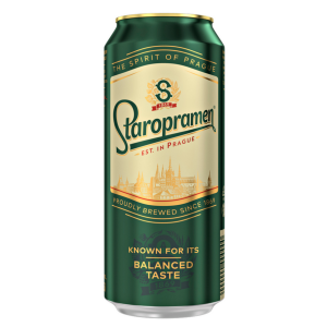 Бира Staropramen / Старопрамен ПРОМО КЕН - 0,500 л.