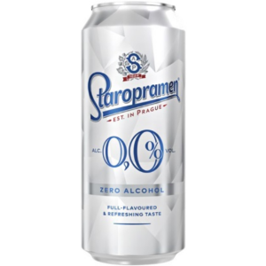 Бира Staropramen / Старопрамен 0,00% КЕН - 0,500 л.