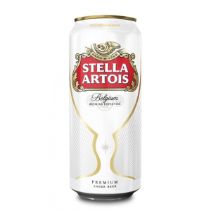Бира Stella Artois / Стела Артоа КЕН - 0,500 л.