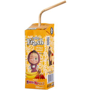 Fresh / Фреш Нектар от Банан и Ягода - 0,250 л.