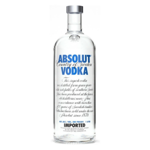 Водка Absolut / Абсолют - 1,000 л.
