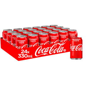 Вземи 20 Кена Coca Cola 0,330 л. + 4 бонус