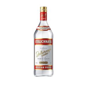 Водка Столичная / Stolichnaya - 1,000 л.