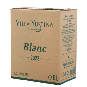 Вино Villa Yustina / Вила Юстина Блан - 5,000 л.