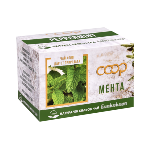 Билков Чай COOP с конец - Мента - 12 бр./кутия