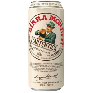 Birra Moretti / Бира Морети КЕН - 0,500 л.