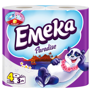 Тоалетна Хартия Emeka / Емека (4 ролки)